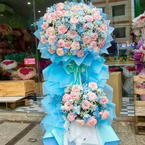 Kệ Hoa Chúc Mừng 23