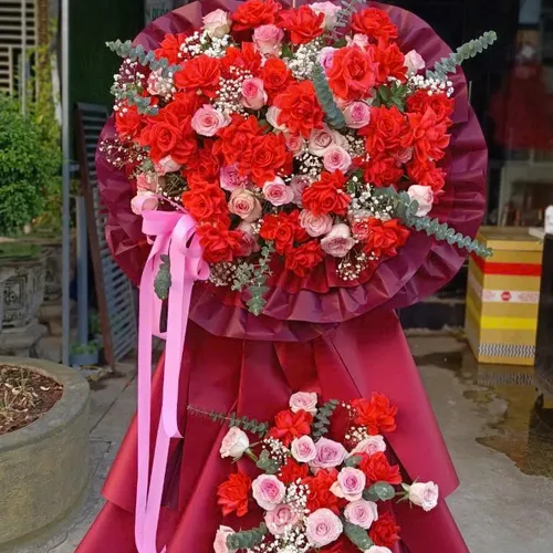 Kệ Hoa Chúc Mừng 02