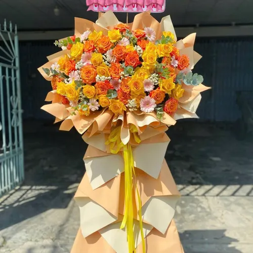 Kệ Hoa Chúc Mừng 04