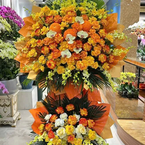 Kệ Hoa Chúc Mừng 09