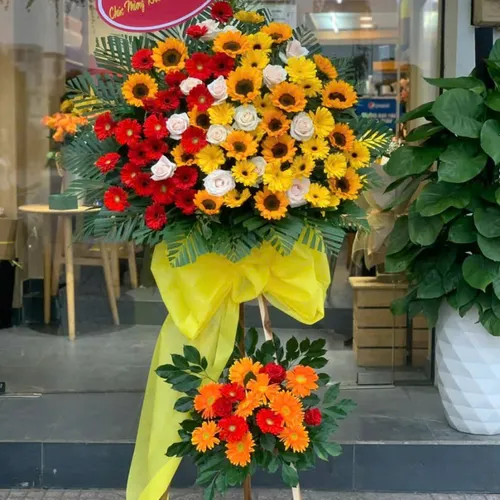 Kệ Hoa Chúc Mừng 30