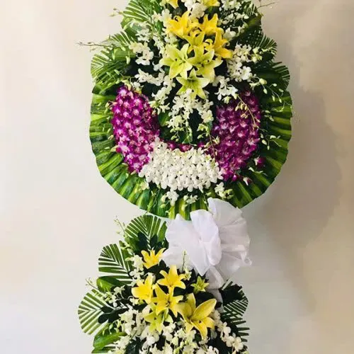 Kệ Hoa Tươi Chia Buồn 05