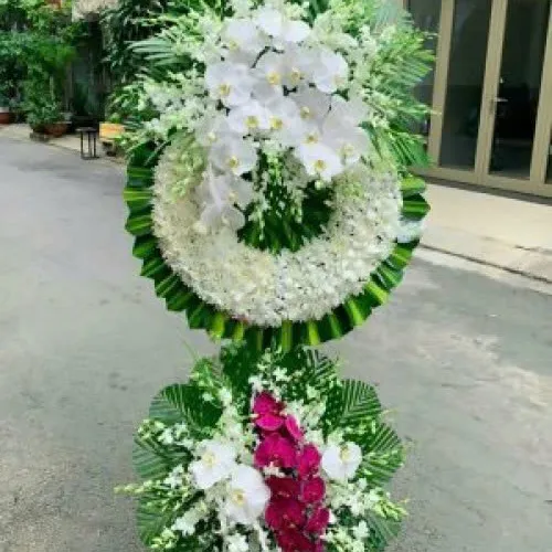 Kệ Hoa Tươi Chia Buồn 12