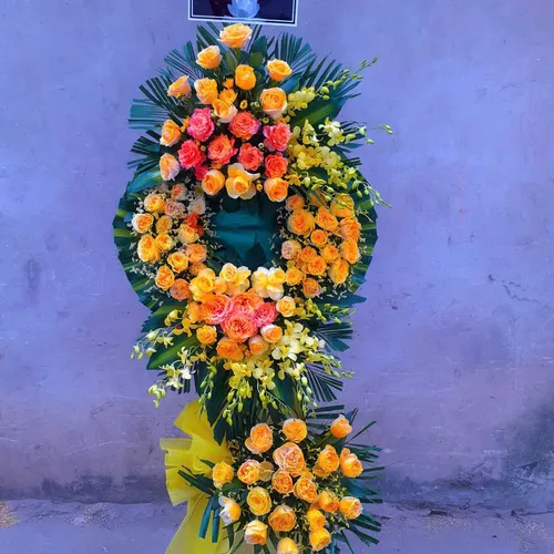 Kệ Hoa Tươi Chia Buồn 14