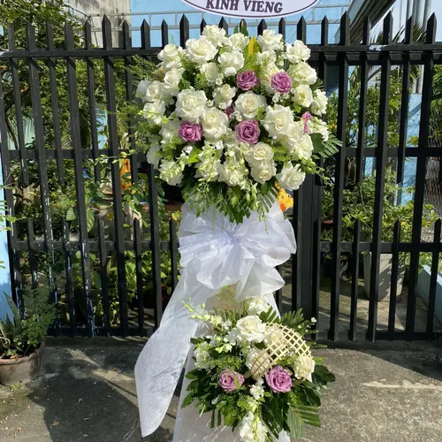 Kệ Hoa Tươi Chia Buồn 26