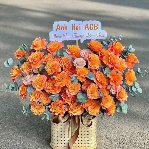 Giỏ Hoa Sinh Nhật Hải Phòng 08