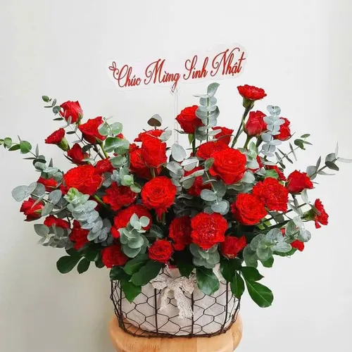 Giỏ Hoa Sinh Nhật Hải Phòng 54