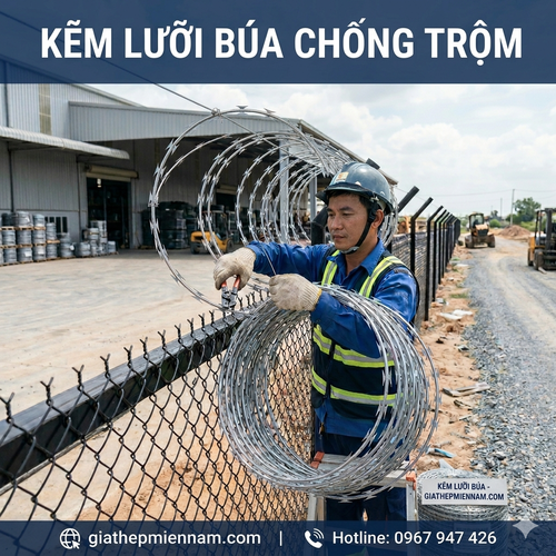Kẽm lưỡi búa D80cm