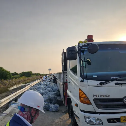 Cung cấp 20 tấn kẽm gai 2.7 ly cho công trình cao tốc Cà Mau