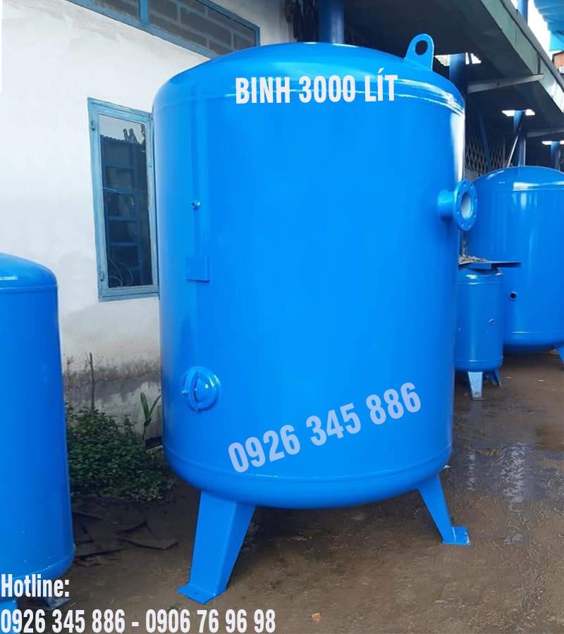 Bình Chứa Khí 3000 LÍT