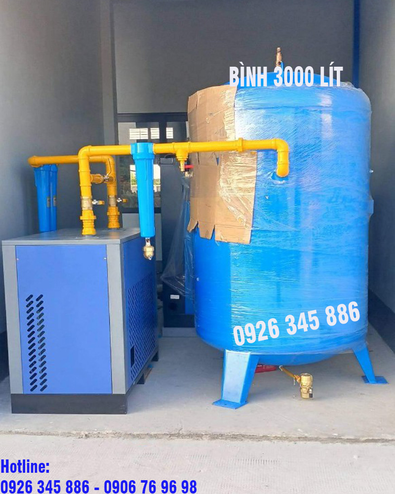 Bình Chứa Khí 3000 LÍT