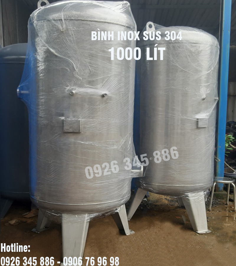 Bình 1000 Lít INOX SUS 304
