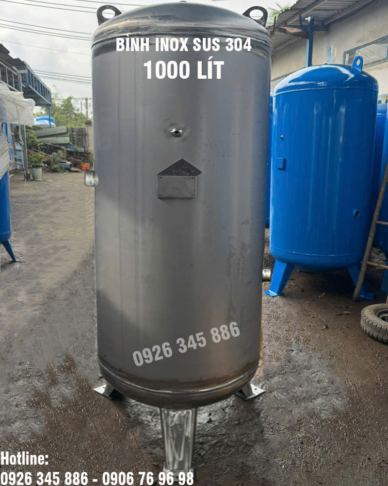 Bình 1000 Lít INOX SUS 304