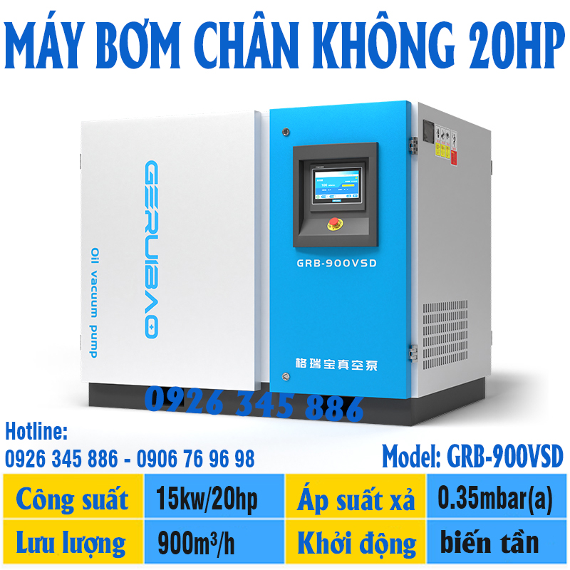 bơm chân không 20hp