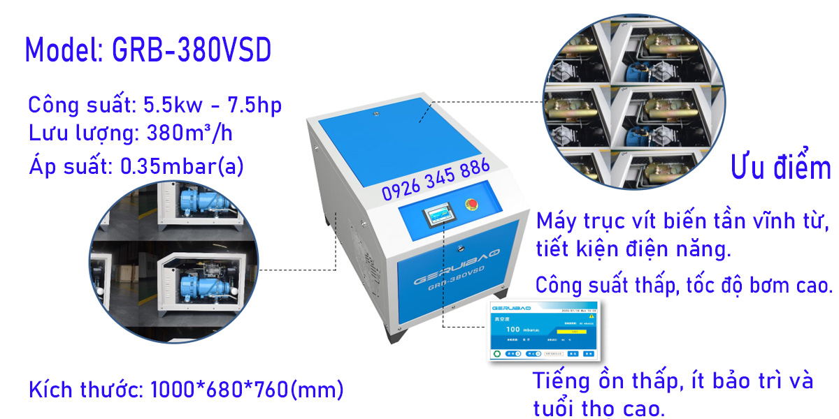 Bơm Chân Không Geruibao