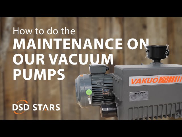 hướng dẫn bảo dưỡng bơm chân không