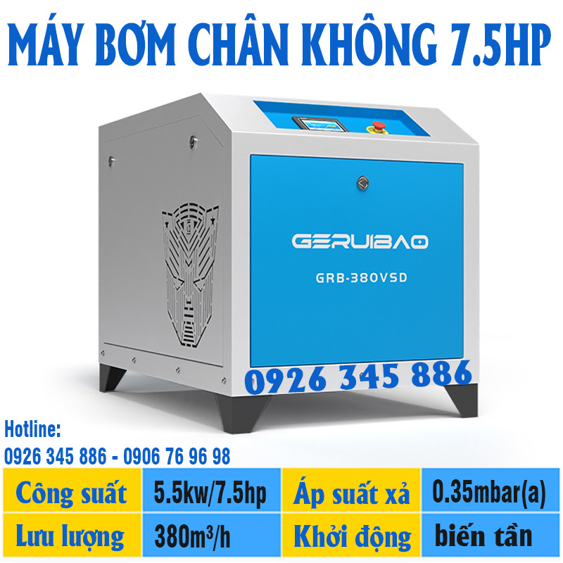 Bơm Chân Không Geruibao GRB-380VSD