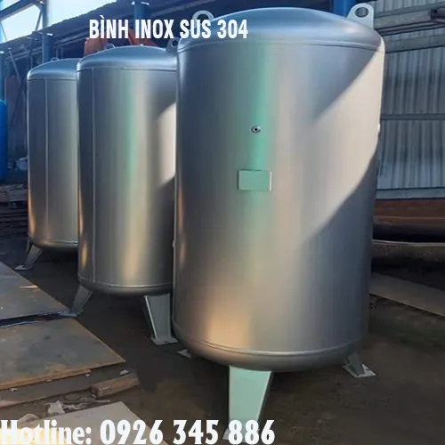 Bình chứa khí Inox