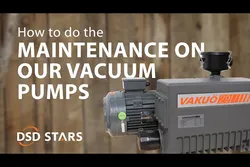 Các bước bảo trì bơm chân không trục vít biến tần