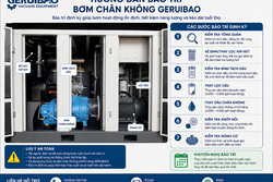 Hướng dẫn bảo trì bơm chân không Geruibao đúng cách