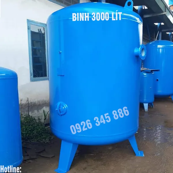Bình Chứa Khí 3000 LÍT