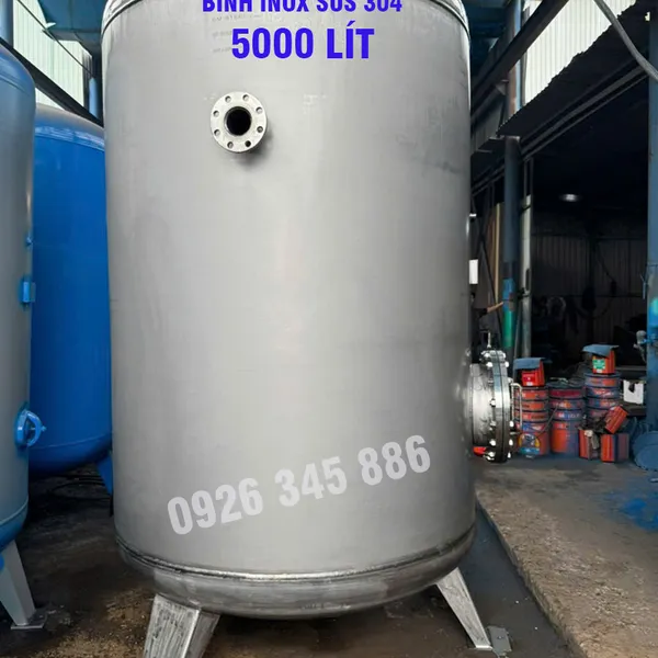 Bình 5000 LíT INOX SUS 304 