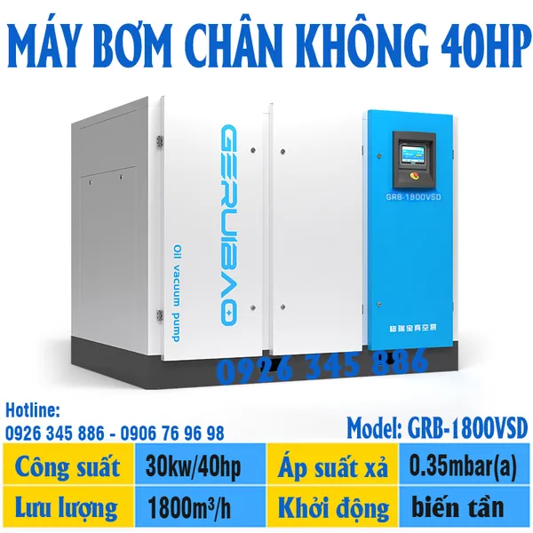 Bơm Chân Không 30kw