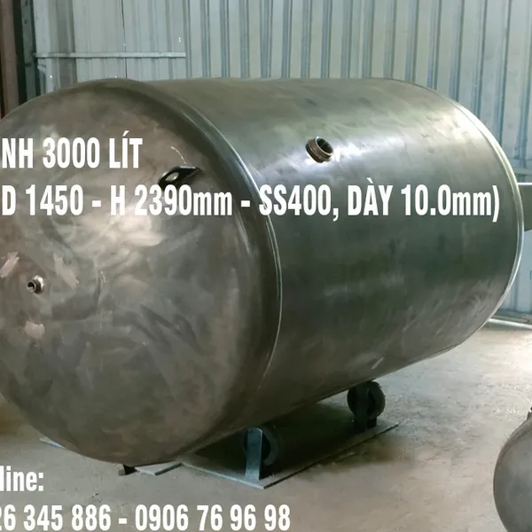 Bình Chứa Khí 3000 LÍT