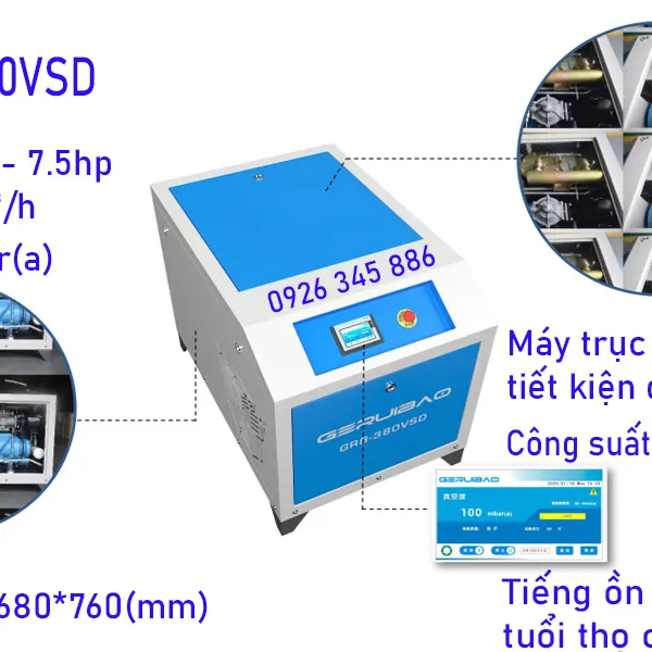 Bơm Chân Không GRB-380VSD