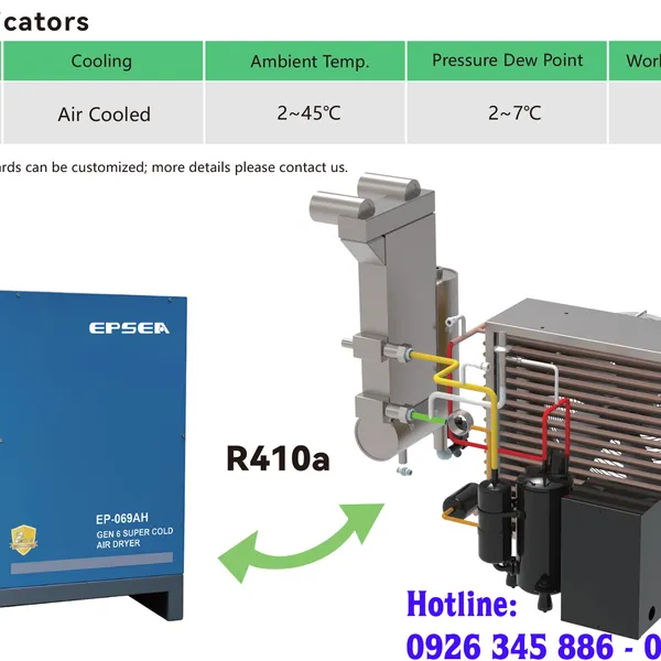Máy sấy khí Epsea