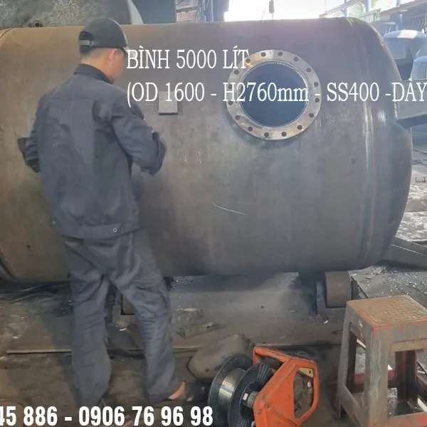 Bình Chứa Khí 5000 LÍT
