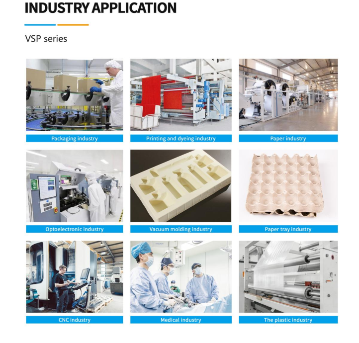 ứng dụng máy chân không trong sản xuất công nghiệp