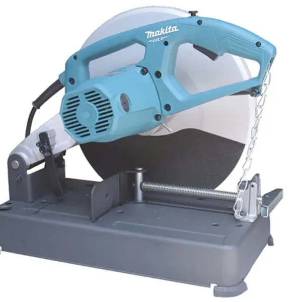 Máy cắt sắt thiết kế 3 chân đế bọc cao su Makita