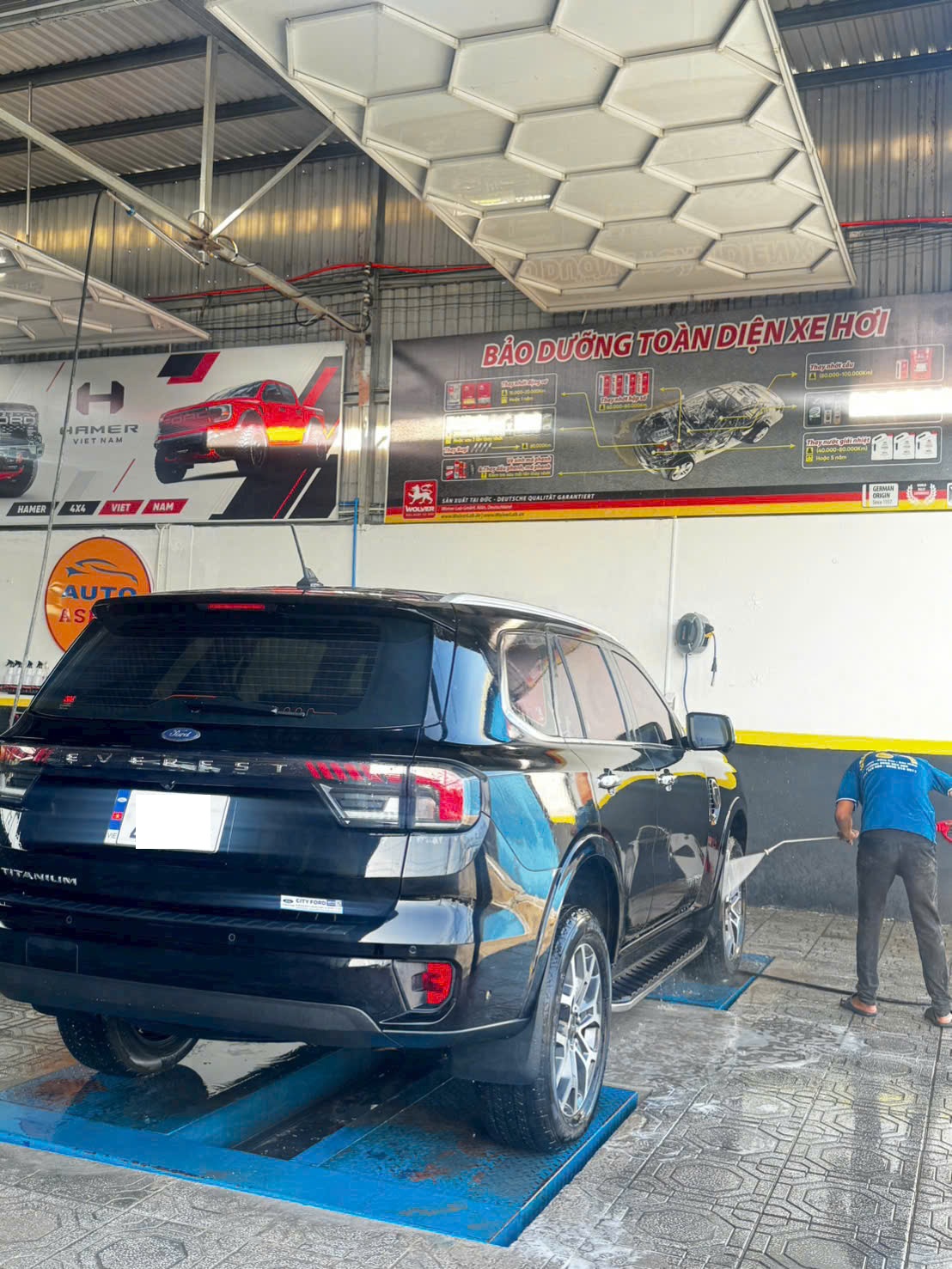 dịch vụ rửa xe ô tô giá rẻ tại Bình Dương