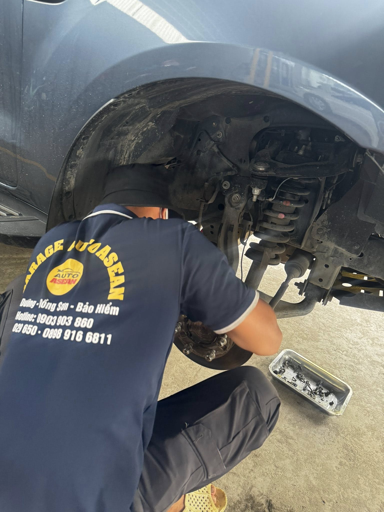 garage uy tín tại Bình Dương - TPHCM