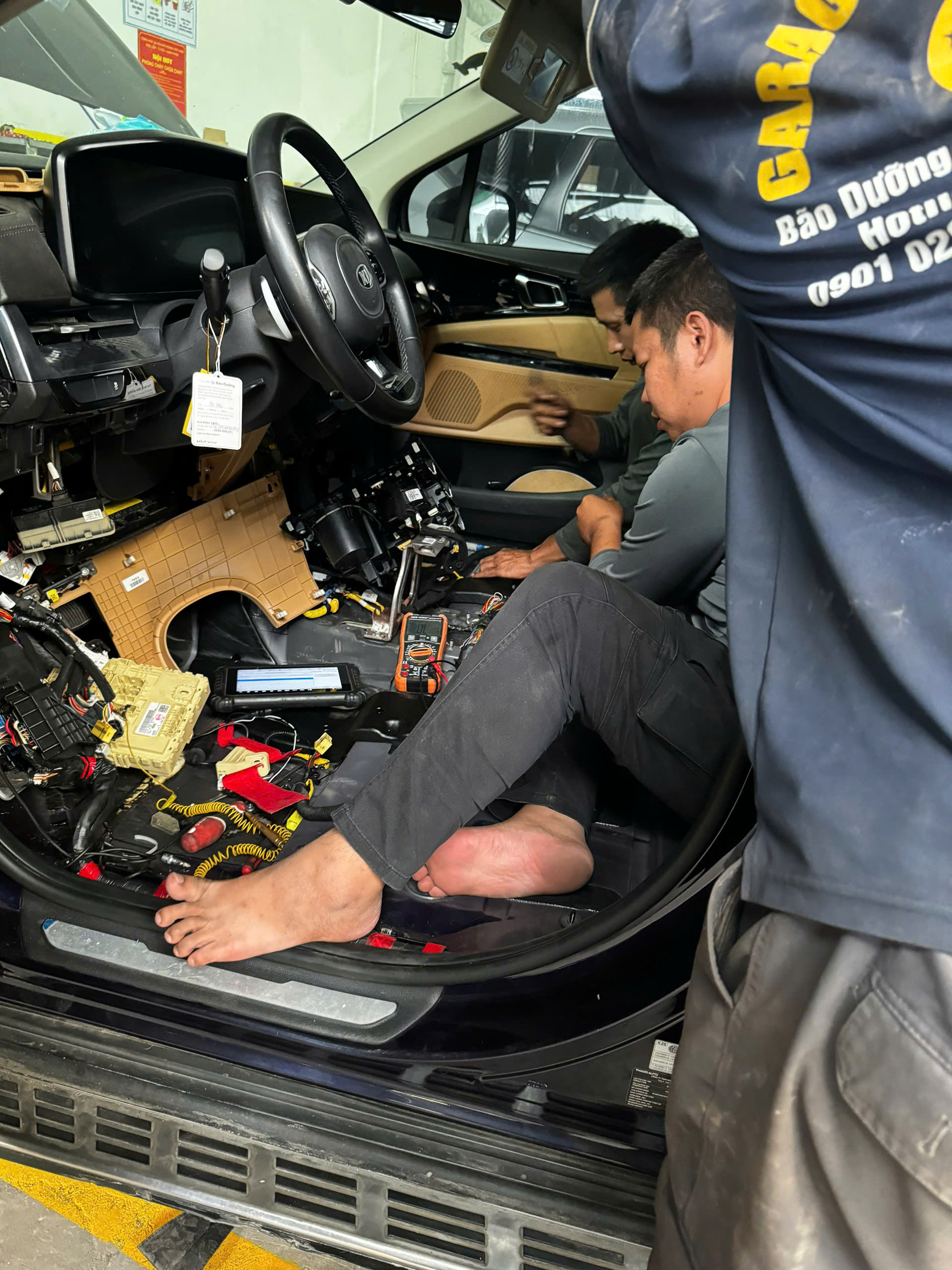 sửa xe ô tô bị rung tại Bình Dương - TPHCM