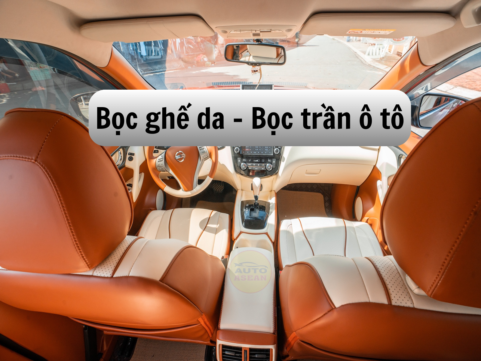 dịch vụ bọc ghế da - bọc trần ô tô tại Bình Dương - TPHCM