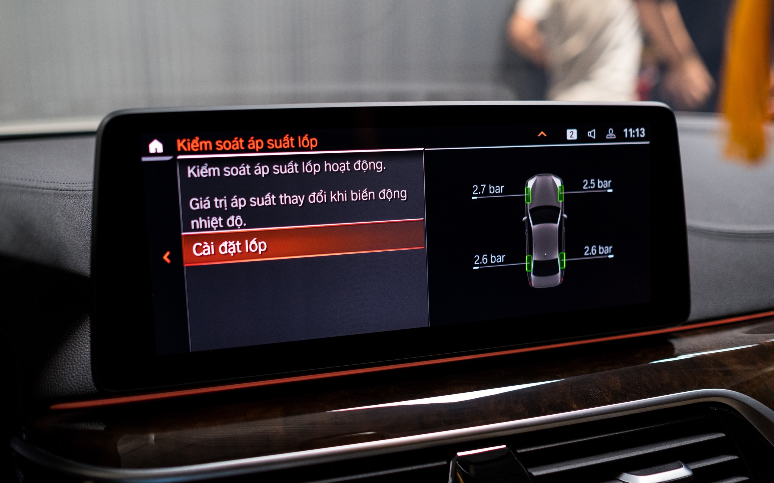 lắp cảm biến áp suất lốp tại Bình Dương - TPHCM