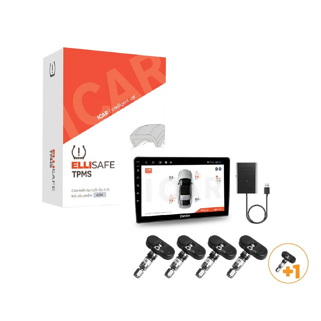 CẢM BIẾN ÁP SUẤT LỐP TÍCH HỢP ANDROID ELLISAFE ADI4