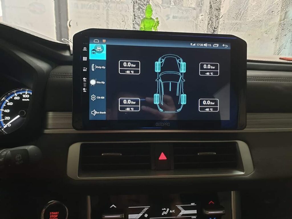 lắp cảm biến áp suất lốp tại Bình Dương - TPHCM