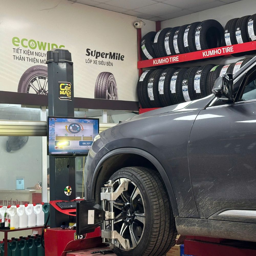 dịch vụ căn chỉnh thước lái ô tô tại Bình Dương