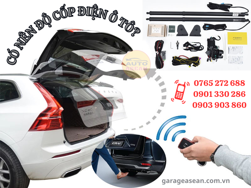 độ cốp điện ô tô tại Bình Dương