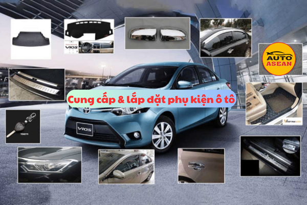 Cung cấp - lắp đặt phụ kiện ô tô tại Bình Dương - TPHCM