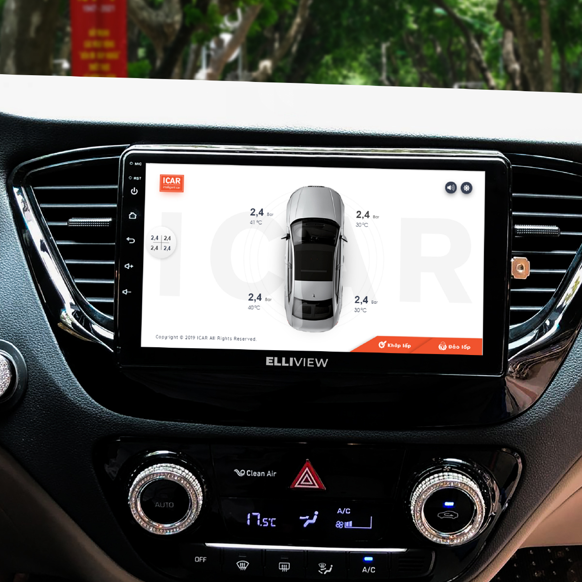 Cảm biến áp suất lốp ICAR Ellisafe ADI5