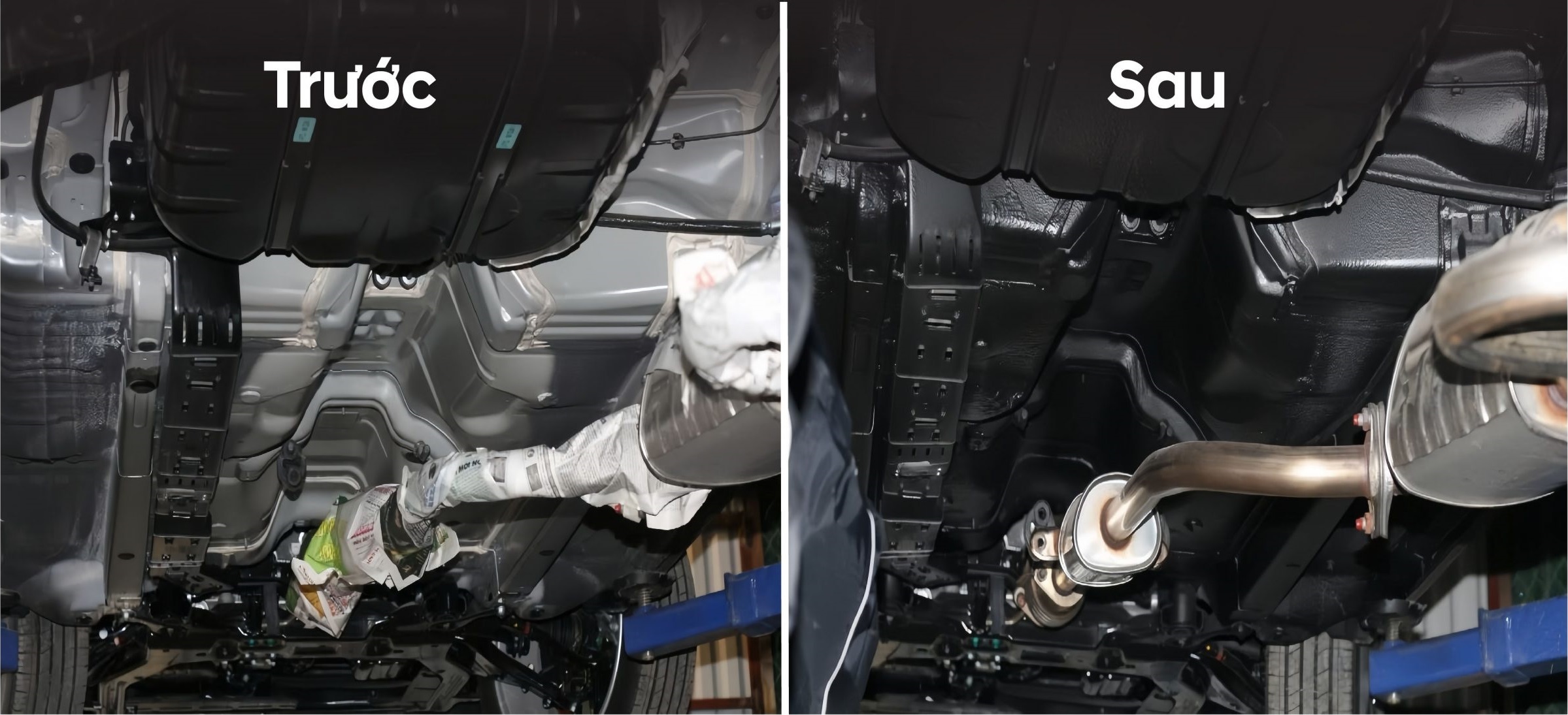 Sơn phủ gầm ô tô uy tín tại Bình Dương