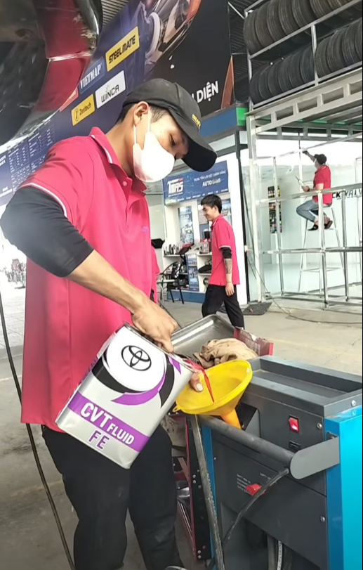 địa chỉ thay nhớt hộp số ô tô chuyên nghiệp tại TPHCM