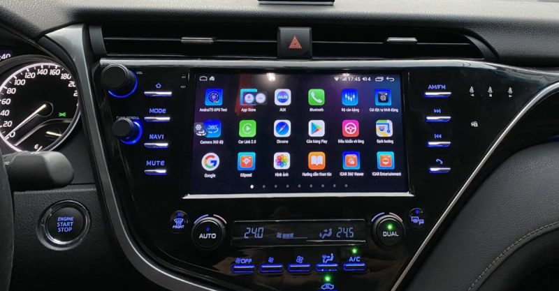 nâng cấp màn hình ô tô giá rẻ tại Bình Dương