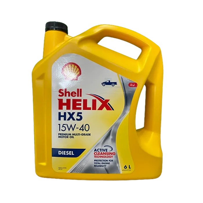 Dầu nhớt Shell Helix HX5 Diesel 15W40 6L (Dùng cho động cơ máy dầu)