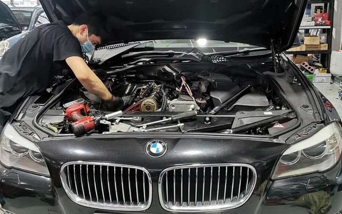 garage ô tô chuyên dòng xe Đức tại Bình Dương uy tín