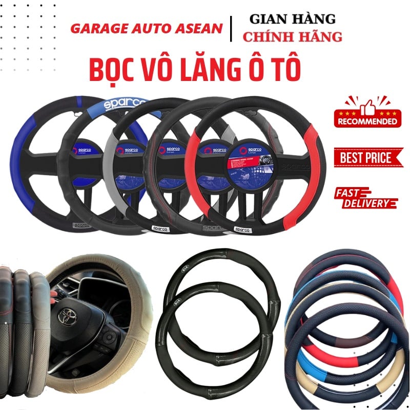 bọc vô lăng ô tô giá rẻ tại Bình Dương - TPHCM